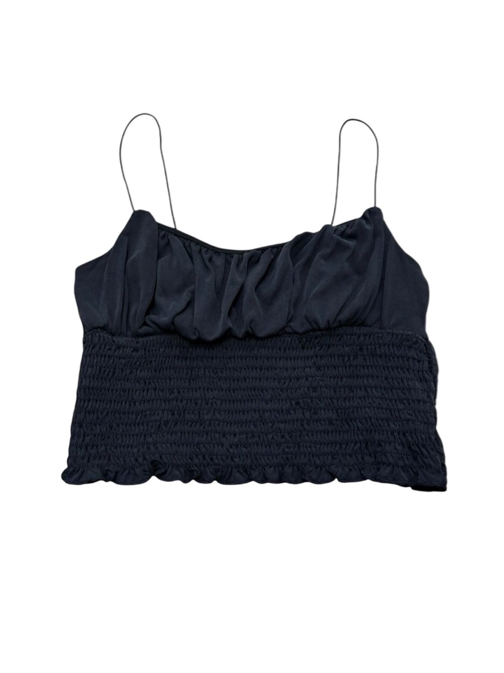 Vintage Y2K Urban Outfitters Black Smocked Cami Top S